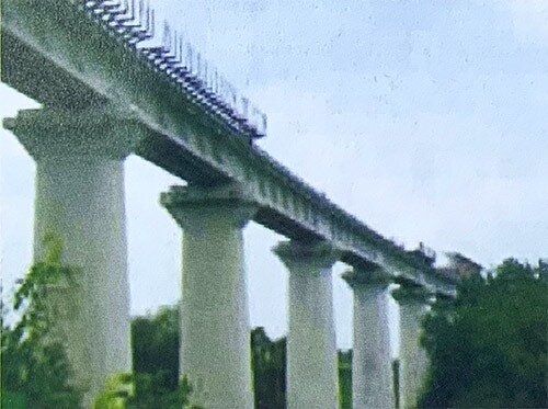 2001年承建信陽(yáng)翟家灣大橋
